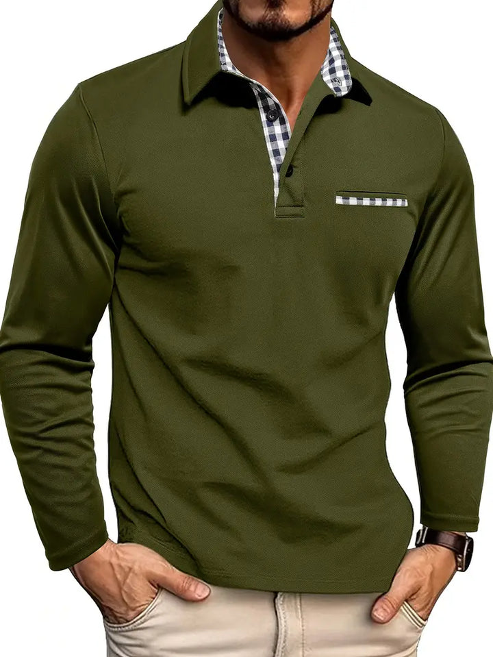 Tom | Long-Sleeve Polo Shirt