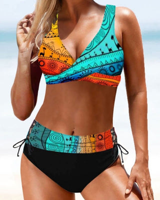 Tilda | Colourful-Print Bikini