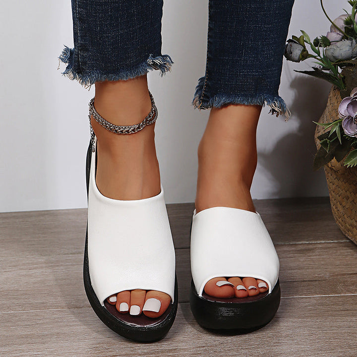 Elsie | Platform Mules