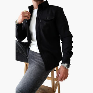 David | Shirt Jacket with Button Placket