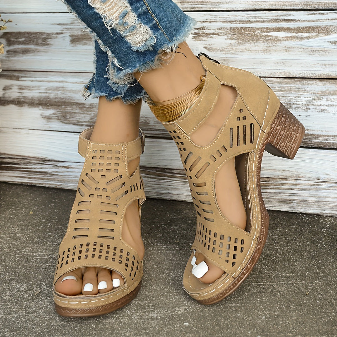 Elena | Double-Strap Sandals