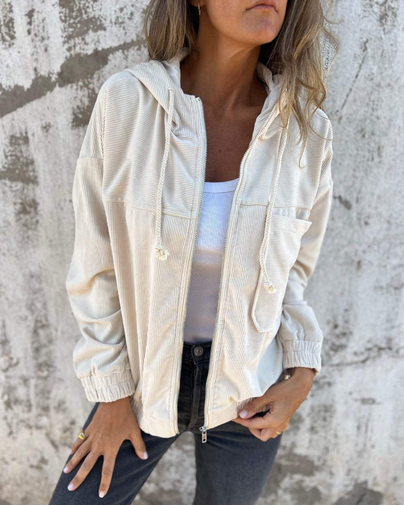 Leonie | Casual Hooded Jacket