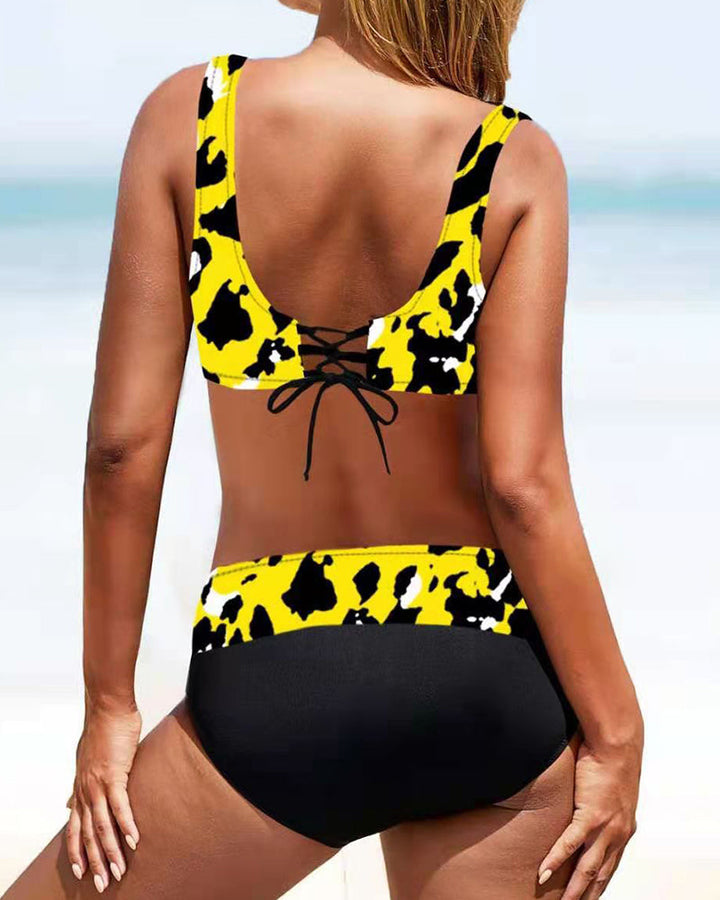 Tilda | Colourful-Print Bikini