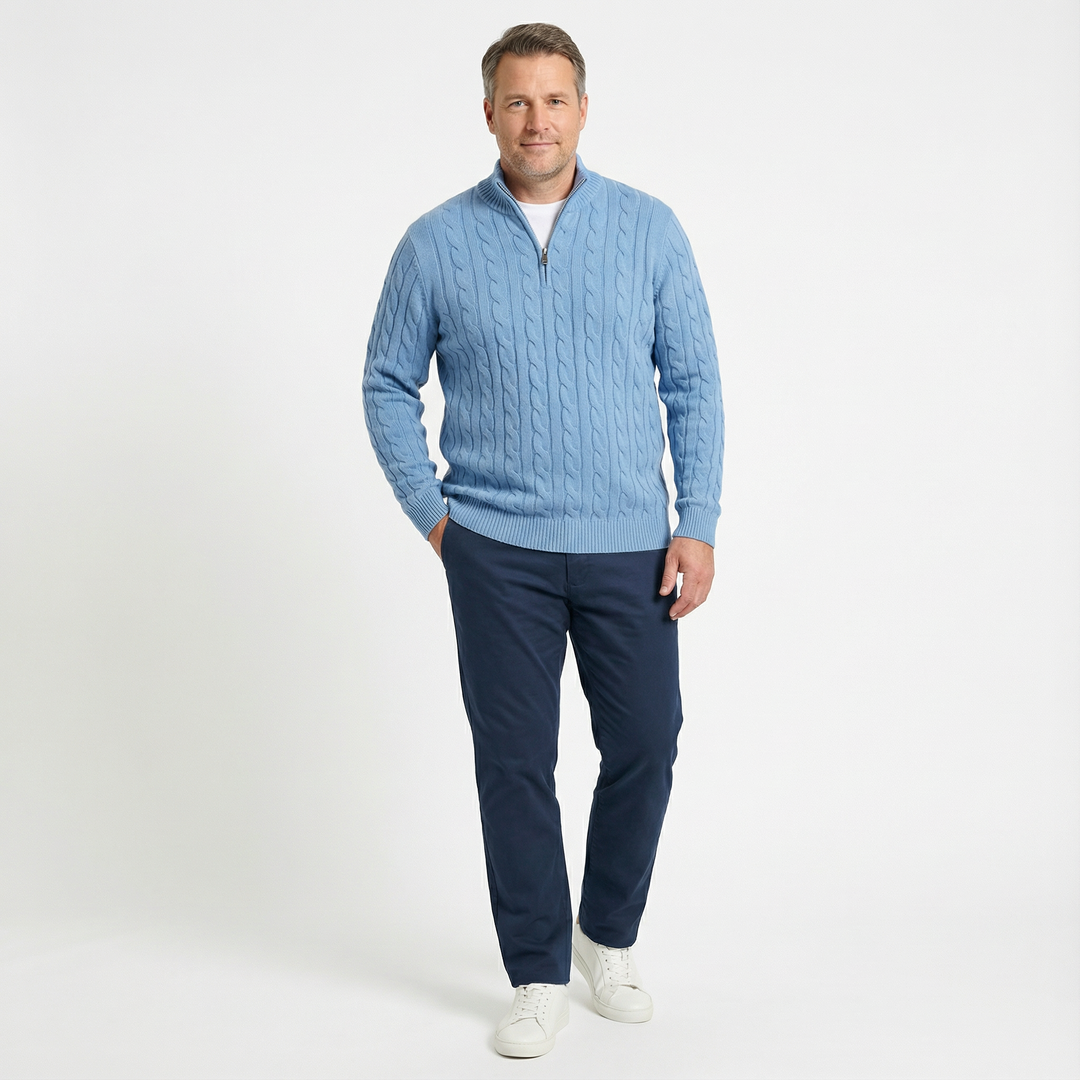 Jürgen | QUARTER-ZIP SWEATER