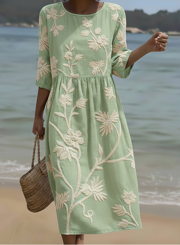 Helga | Stylish Floral Dress
