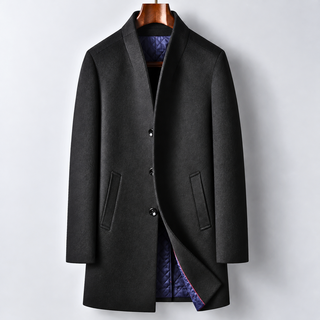 Sebastian | Quilted Longline Overcoat