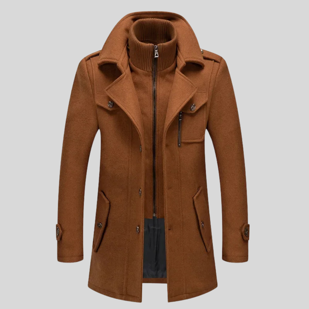 Klaus | Two-Piece Wool Coat