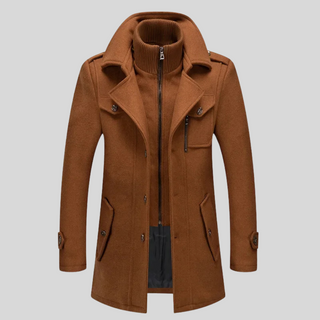 Klaus | Two-Piece Wool Coat