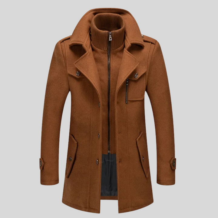 Klaus | Two-Piece Wool Coat