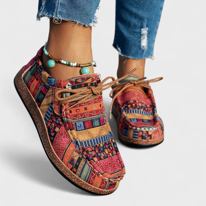 Camille | Comfortable Patterned Sneakers