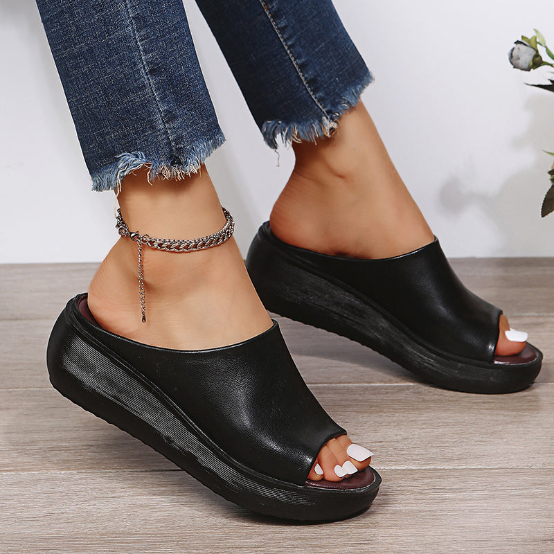 Elsie | Platform Mules