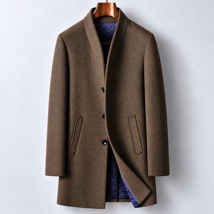 Sebastian | Quilted Longline Overcoat