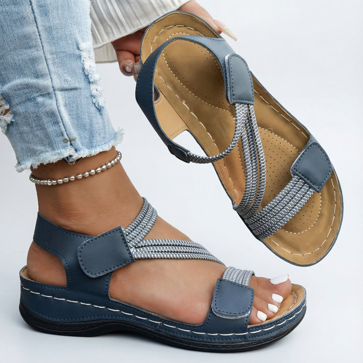 Juanita | Velcro-Strap Sandals