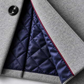 Sebastian | Quilted Longline Overcoat