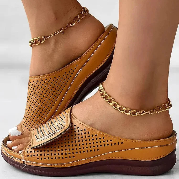 Joanna | Minimalist Slip-On Sandals