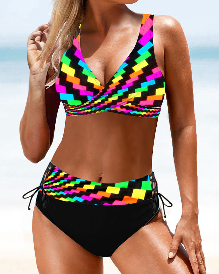Tilda | Colourful-Print Bikini