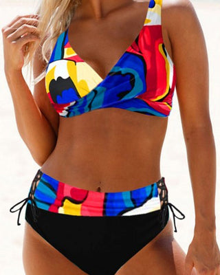 Tilda | Colourful-Print Bikini