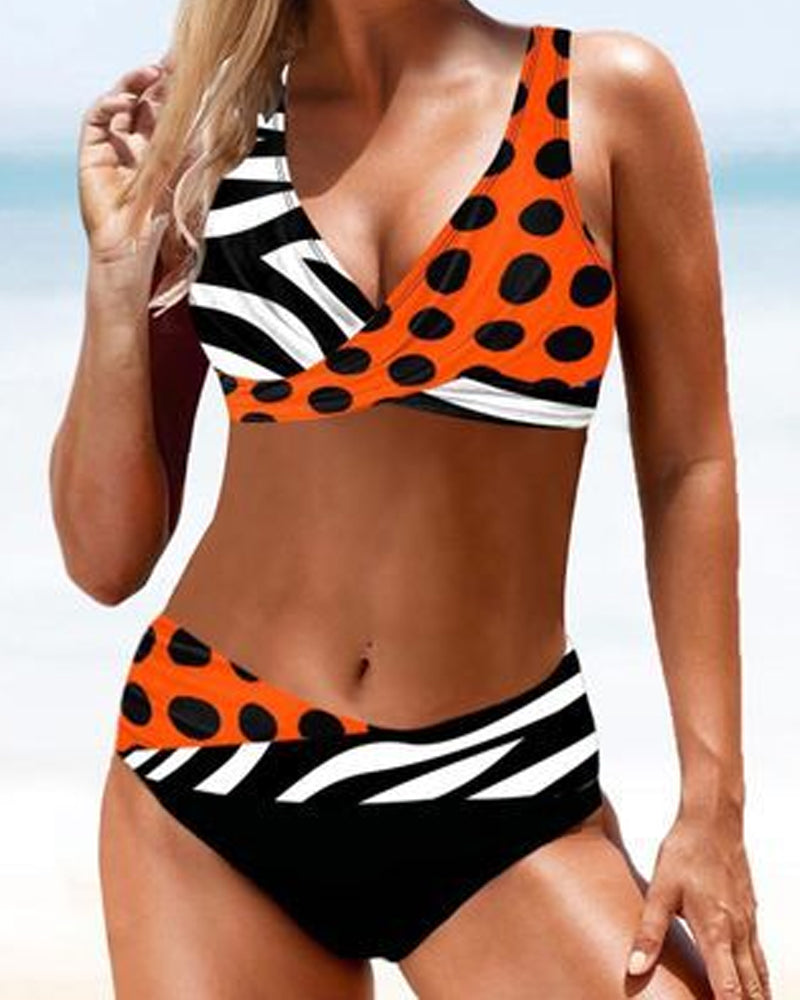 Tilda | Colourful-Print Bikini