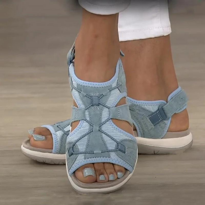 Ursula | Floral-Print Sandals
