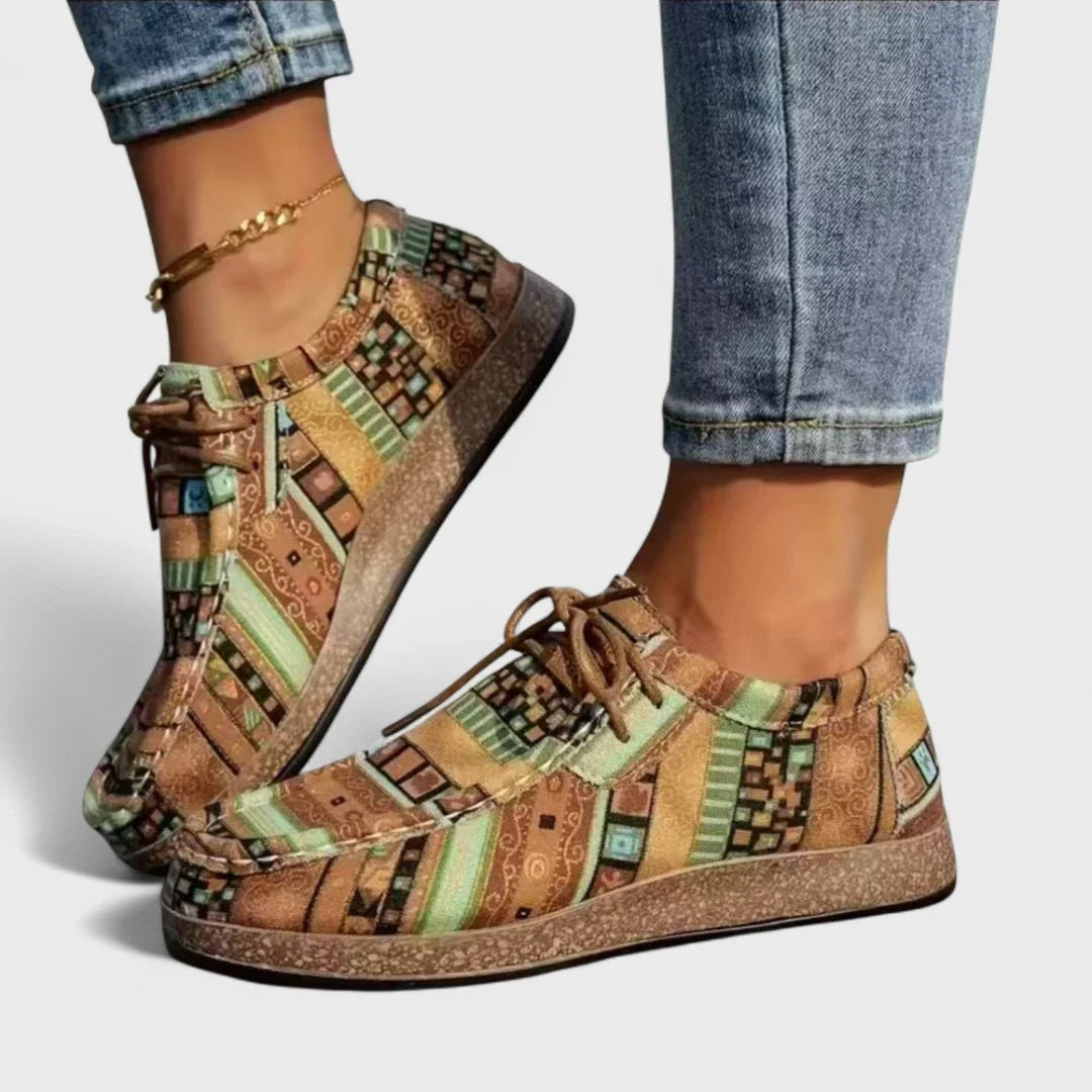 Camille | Comfortable Patterned Sneakers