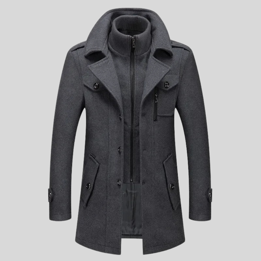 Klaus | Two-Piece Wool Coat