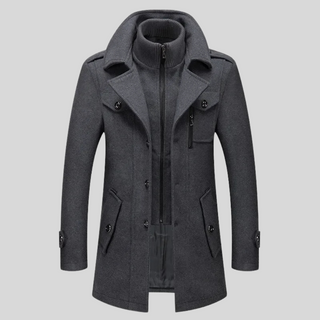 Klaus | Two-Piece Wool Coat