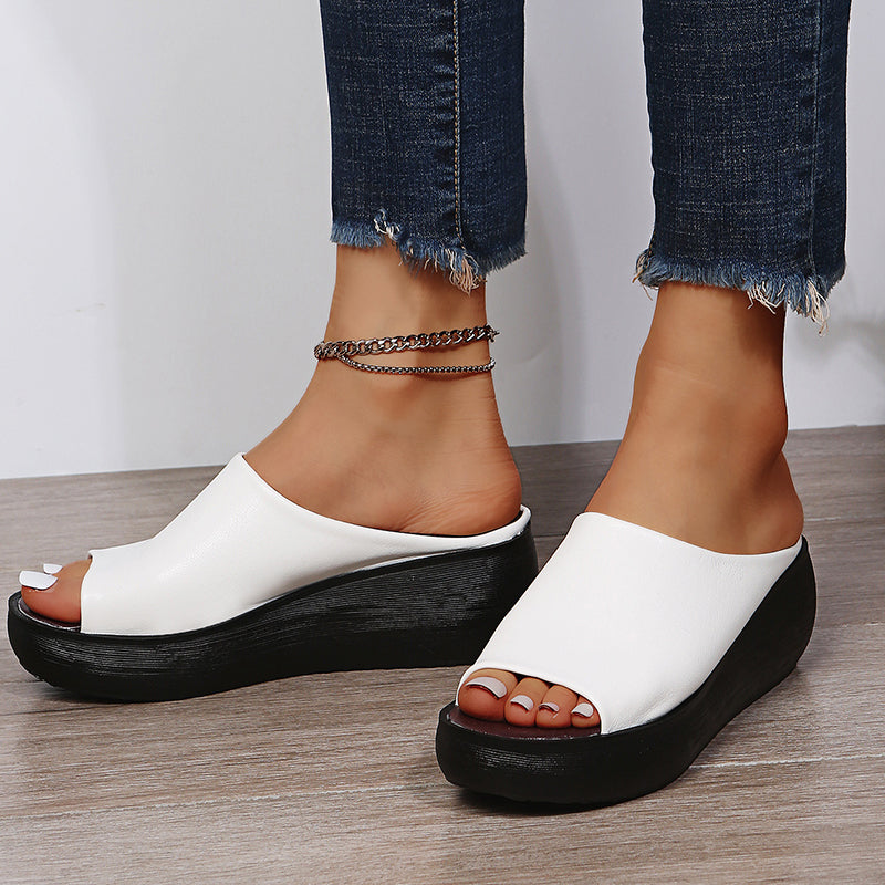 Elsie | Platform Mules