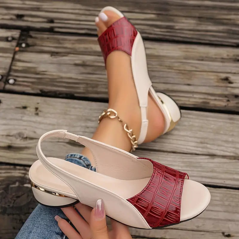 Gloria | Modern Slingback Sandals
