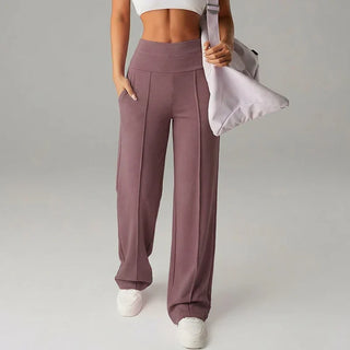 Alba | Straight-Cut Wide-Leg Pants