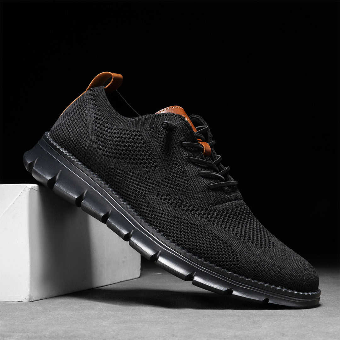 Peer | Breathable Everyday Shoes – Black