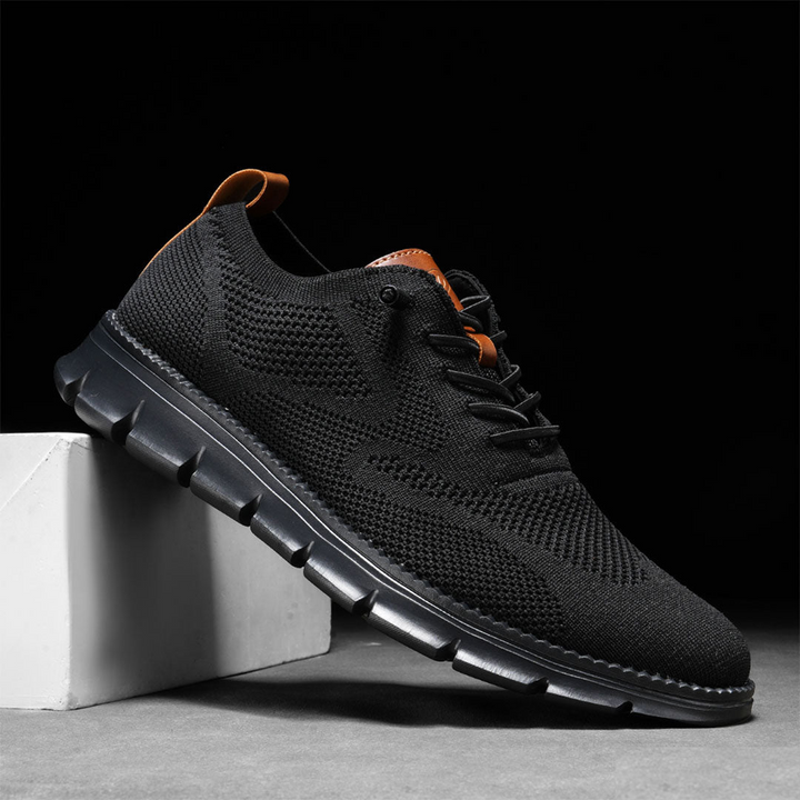 Peer | Breathable Everyday Shoes – Black