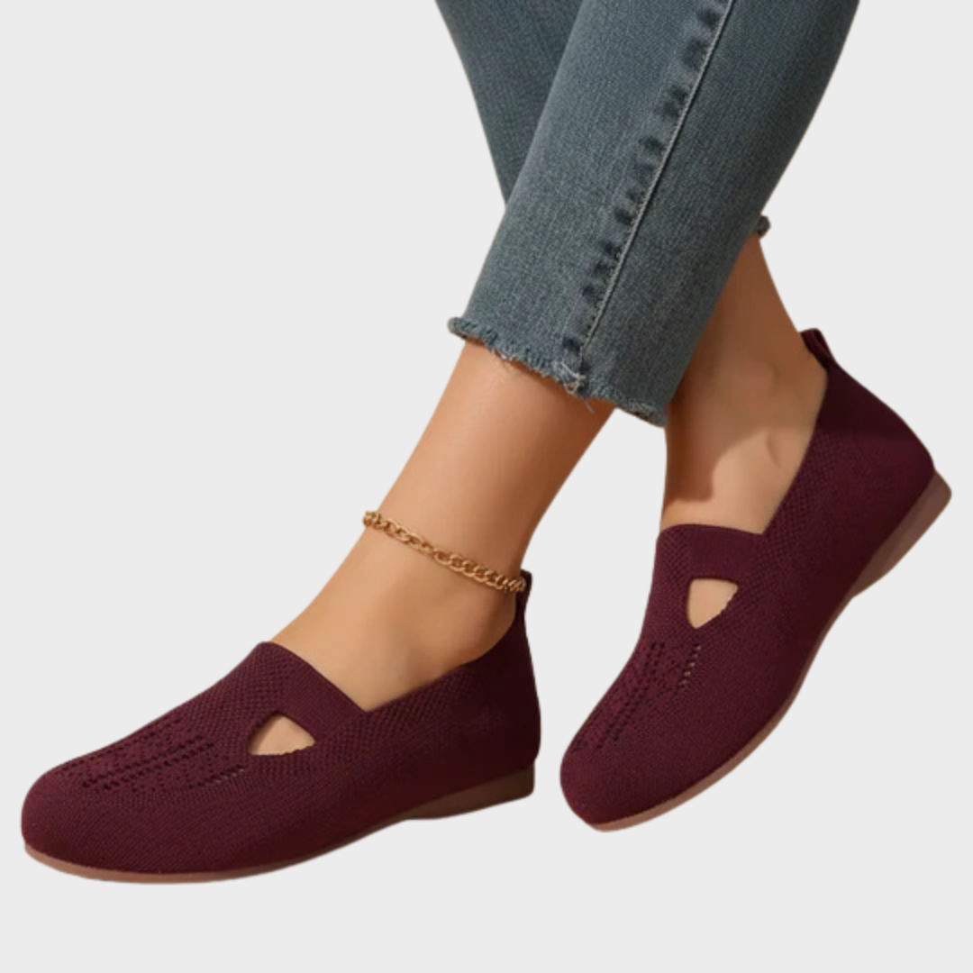 Fiona | Cozy Slip-On Ballet Flats