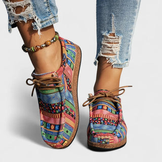 Camille | Comfortable Patterned Sneakers