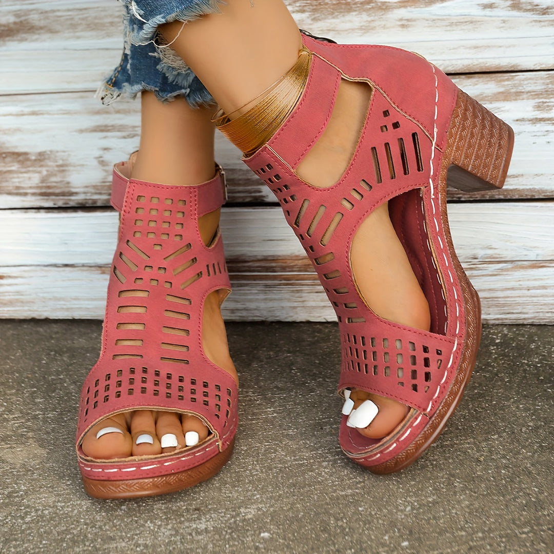 Elena | Double-Strap Sandals