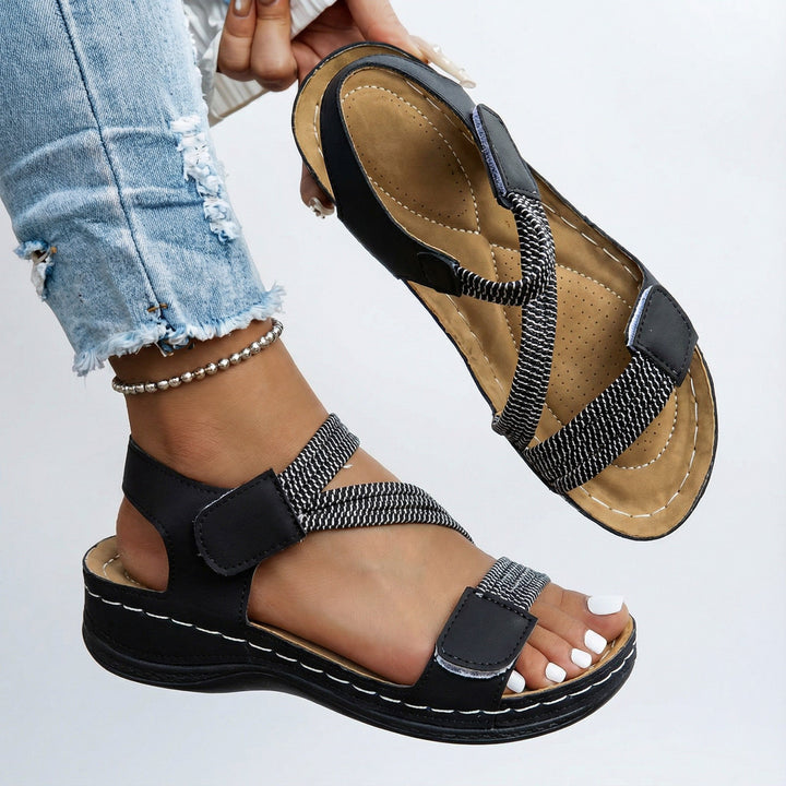 Juanita | Velcro-Strap Sandals