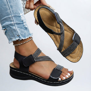 Juanita | Velcro-Strap Sandals