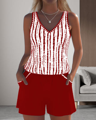 Yvonne | Swim Set with V-Neck