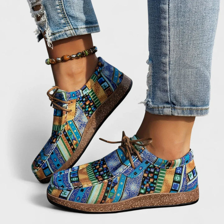 Camille | Comfortable Patterned Sneakers