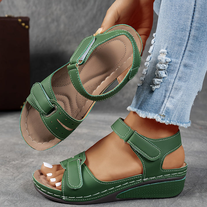 Avery | Classic Comfort Wedge Sandals