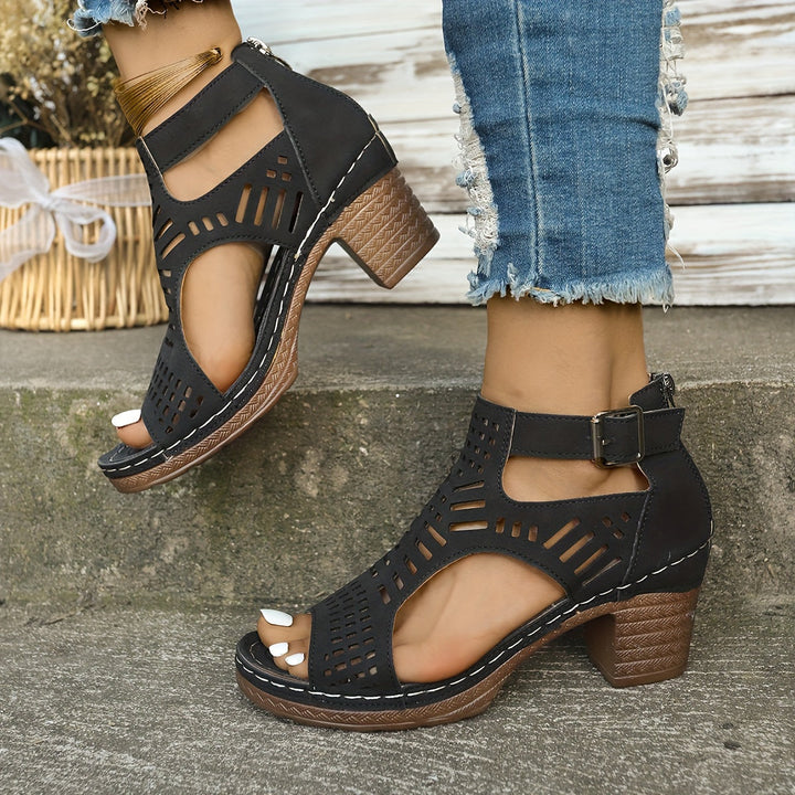 Elena | Double-Strap Sandals