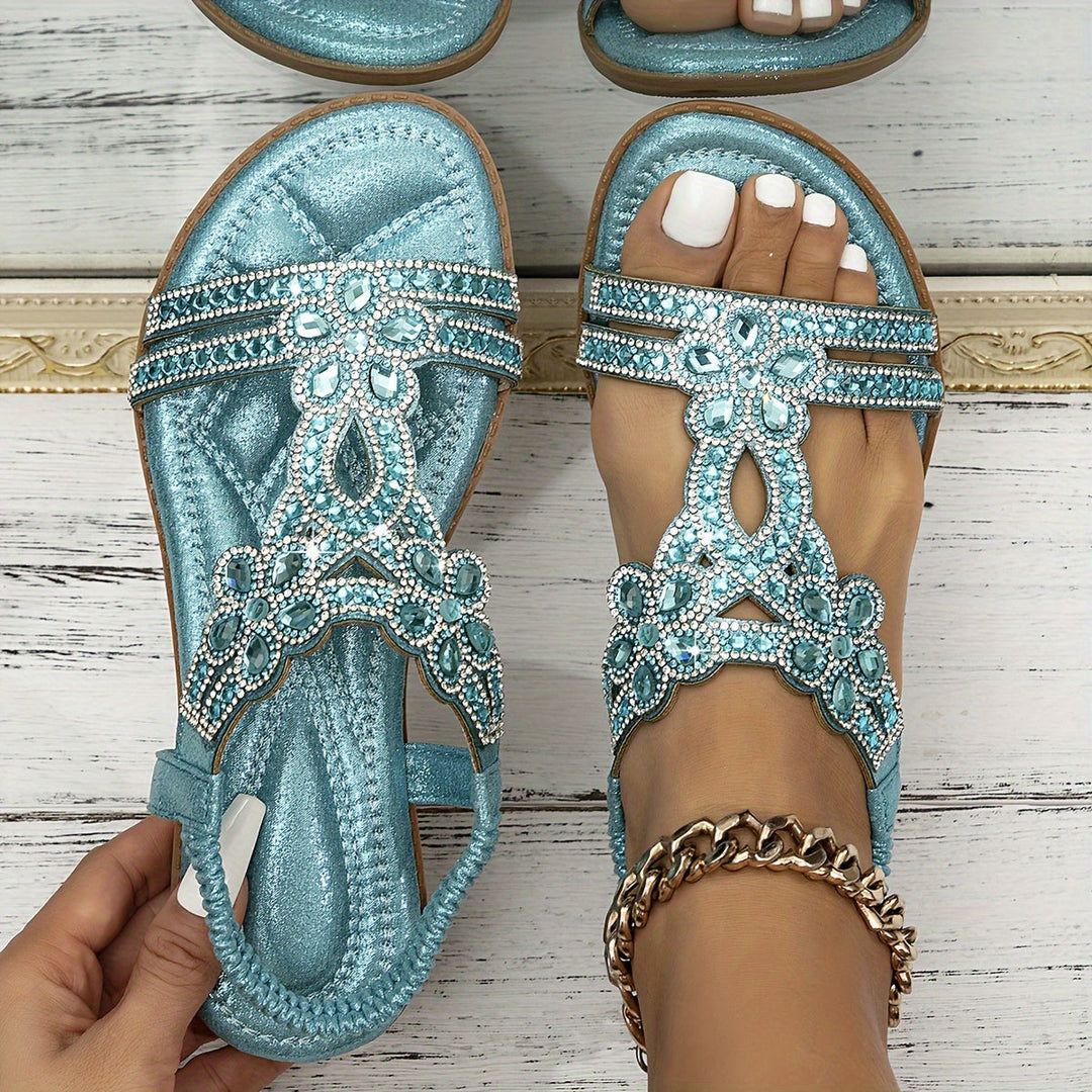 Maison | Rhinestone Sandals