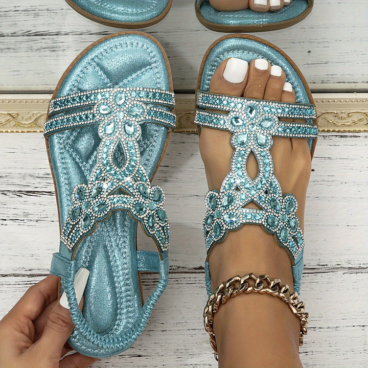 Maison | Rhinestone Sandals