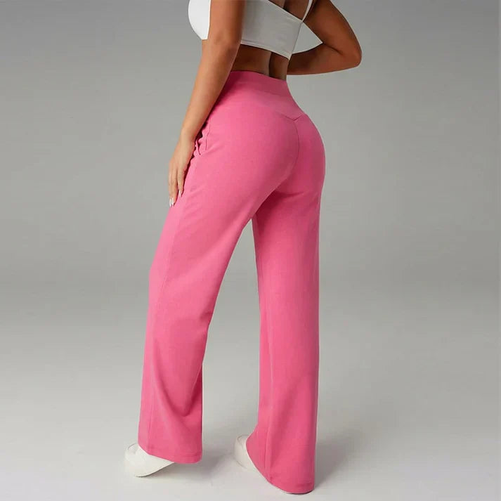 Alba | Straight-Cut Wide-Leg Pants