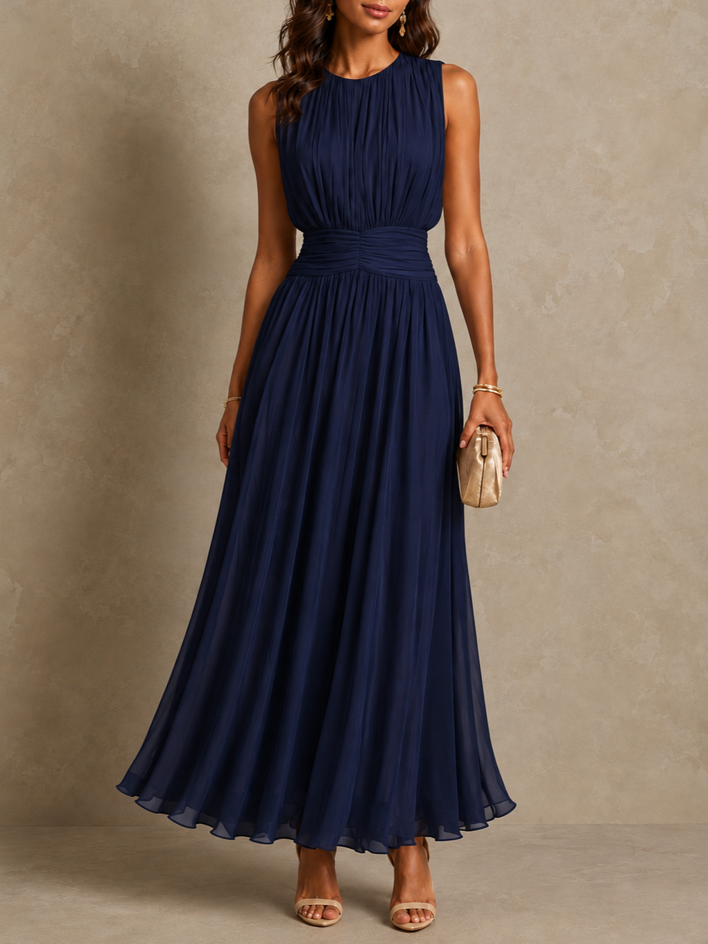 Serena | Graceful Sleeveless Maxi Dress