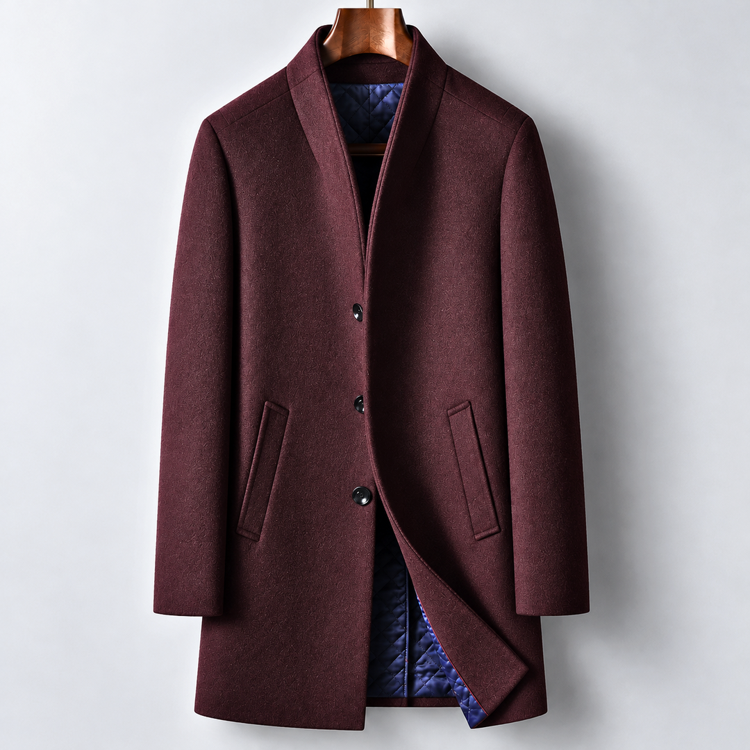 Sebastian | Quilted Longline Overcoat