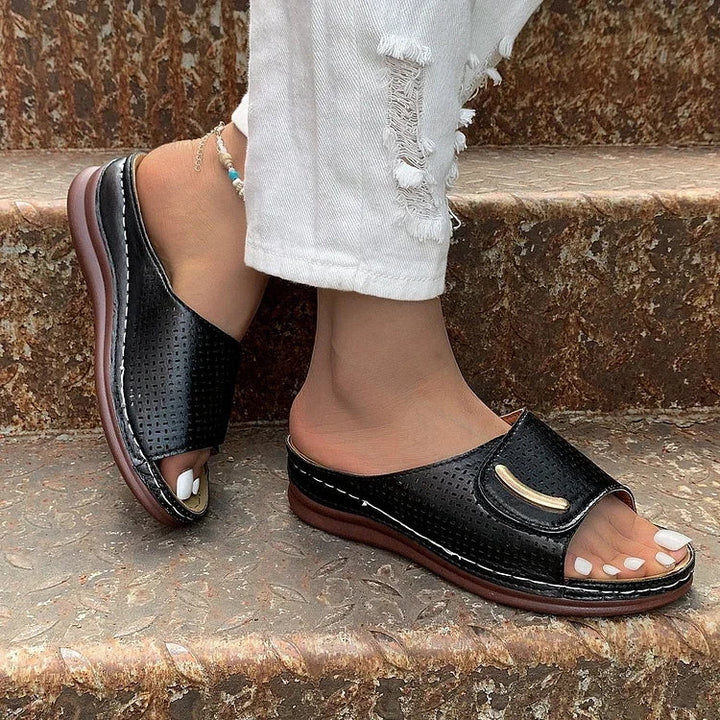 Joanna | Minimalist Slip-On Sandals