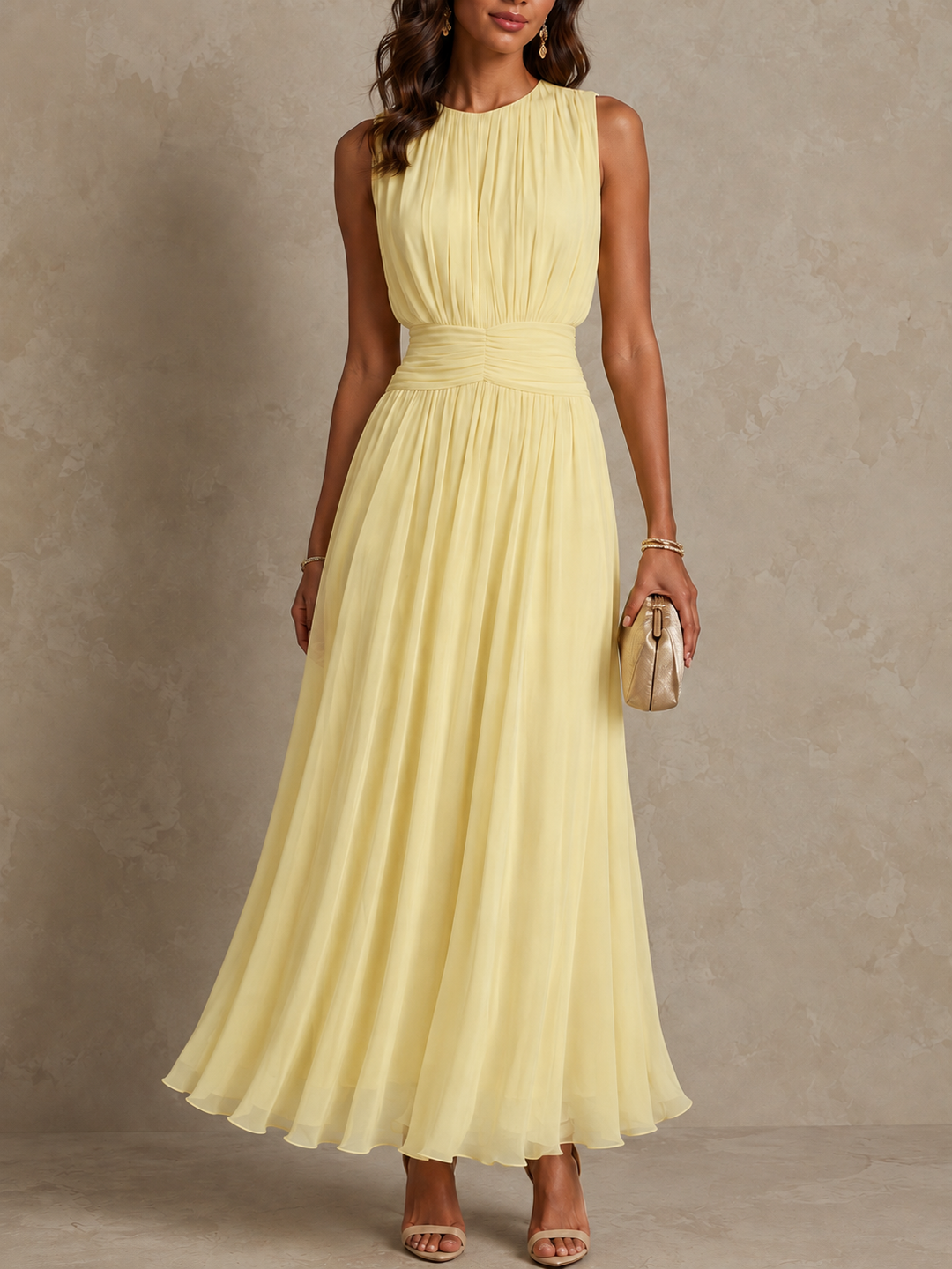 Serena | Graceful Sleeveless Maxi Dress