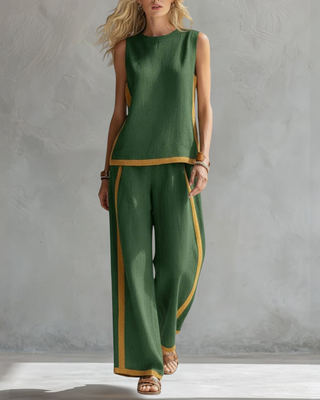 Soraya | Elegant Wide-Leg Set with Relaxed Fit