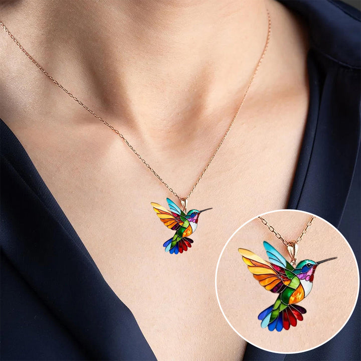 Kolibri | Elegant Hummingbird Necklace