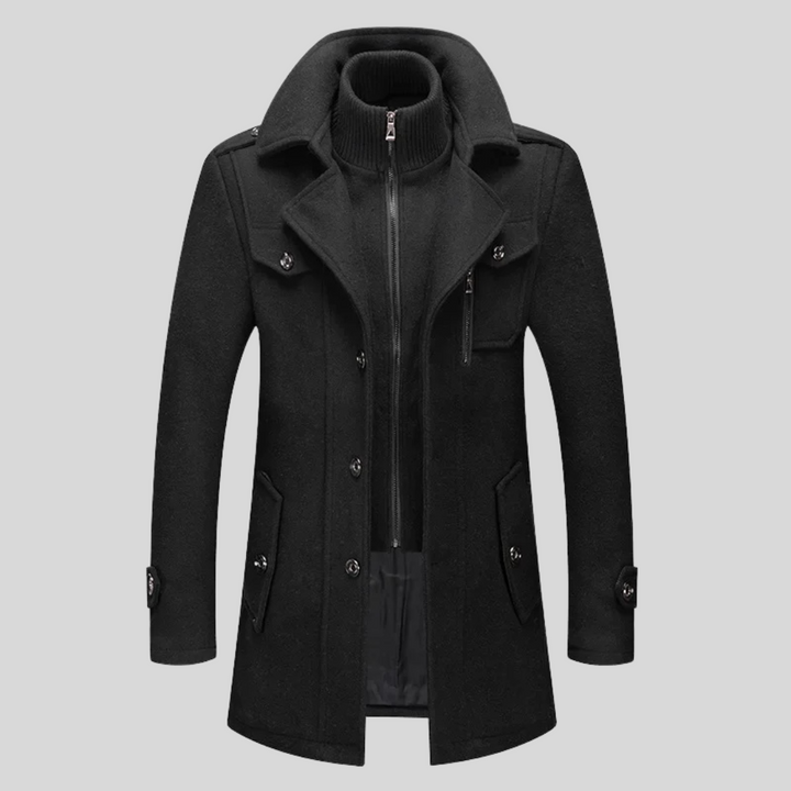 Klaus | Two-Piece Wool Coat